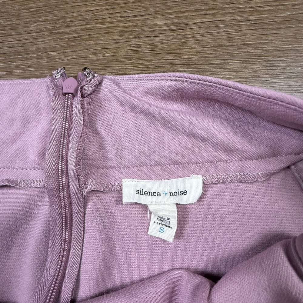 Urban Outfitters Silence + noise off the shoulder mini cutout dress Sz S Party - Picture 9 of 11